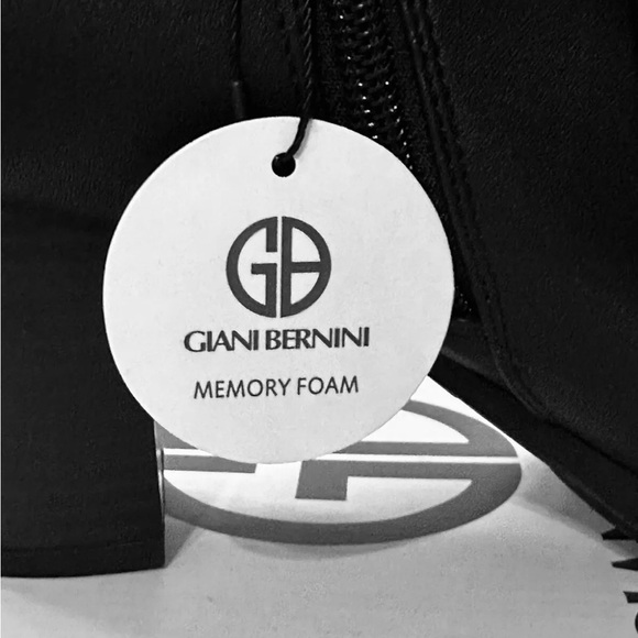 Giani Bernini Sz 9M Abalina Memory Foam Ankle Boot Pump Heel Arch Support Zip Up - Picture 13 of 13